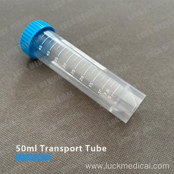 Self-standing 50ML Transport Tube CE